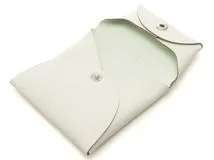 HERMES エルメス 財布/コインケース バスティアヴェルソ マッシュルーム/ヴェールフィズ/シルバー金具 エバーカラー U刻印(2022年頃)【472】YY