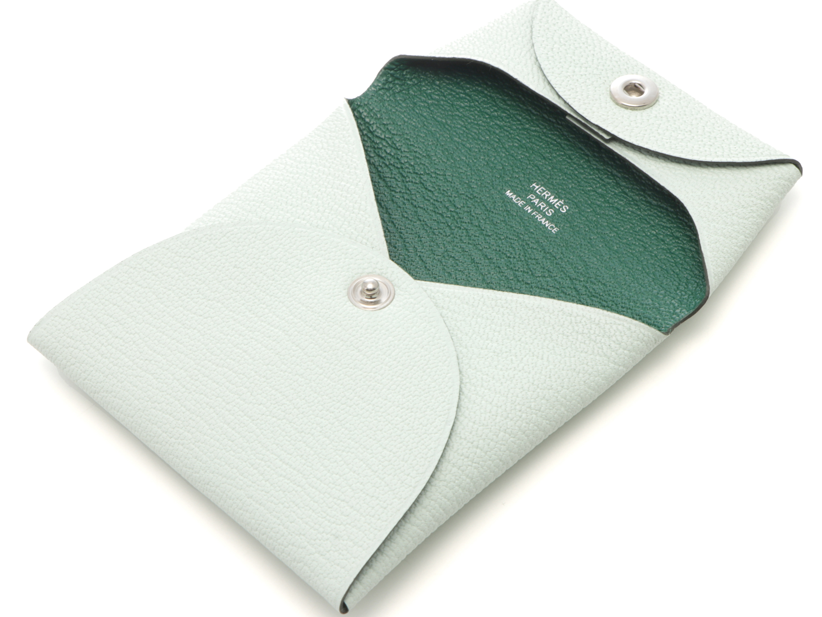 バHERMES エルメス バスティア ヴェルソ ヴェールペパーミント