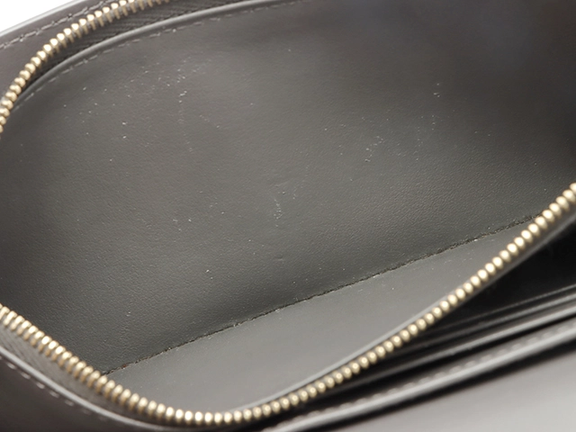 CELINE　セリーヌ　ロングフラップウォレット　二つ折り長財布　グレー　レザー　2148103898327【208】