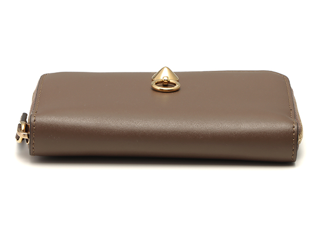 FENDI フェンディ バイザウェイ ラウンドファスナー財布 ブラウン  