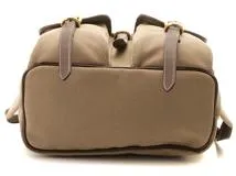 PRADA プラダ ロゴジャカード リュックサック ベージュ ブラウン