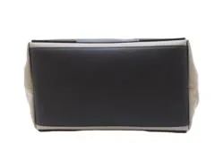 BALENCIAGA ネイビーカバス トートバッグ レザー グレー バレンシアガ ネイビーカバス レザー ハンドバッグ グレー AB