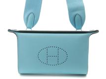 HERMES　エルメス　ヴィドポッシュ　ブルーゼフィール　トゴ　シルバー金具　B刻印（2023年頃製造）　2148103899225【432】