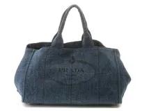美品【 PRADA 】プラダ カナパ トートバッグ デニム ブルーLサイズ 楽天市場】プラダ PRADA（素材（生地・毛糸）デニム）（バッグ