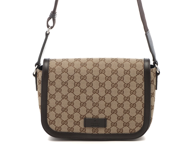 GUCCI グッチ GGメッセンジャーバッグ ショルダーバッグ ダーク