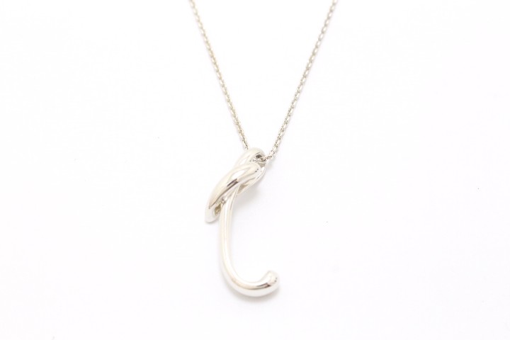 TIFFANY&CO ティファニー イニシャル ネックレス SV シルバー925 6.3g