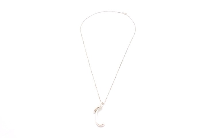 TIFFANY&CO ティファニー イニシャル ネックレス SV シルバー925 6.3g