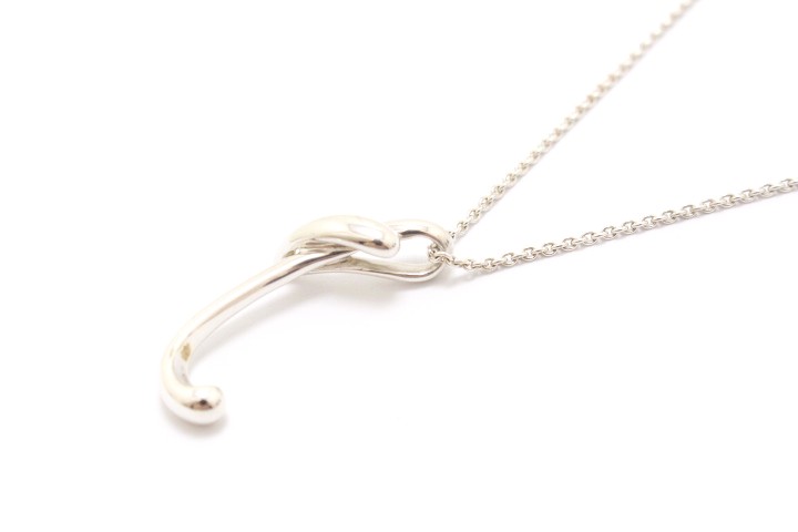 TIFFANY&CO ティファニー イニシャル ネックレス SV シルバー925 6.3g
