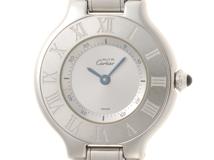 Cartier カルティエ 腕時計 マスト21 SM SS シルバー W10109T2  2148103900891 【200】