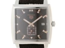 TAG HEUER タグホイヤー 腕時計 2017年正規品 モナコ レディ キングスマン WAW131C.FC6419 ブラウン文字盤 スティール/革 クォーツ【472】SJ
