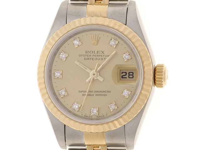 ROLEX ロレックス デイトジャスト 10PD 69173G S番（1993年頃