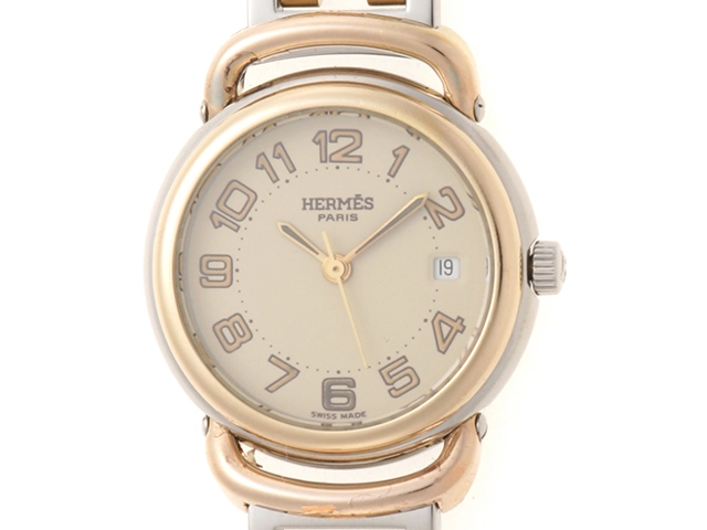 HERMES エルメス 腕時計 クォ―ツ レディース セリエ HERMES エルメス