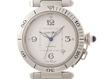 Cartier カルティエ パシャ 38 W31031H3 SS ステンレススチール シルバー文字盤 オートマチック 【460】