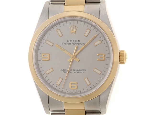 ロレックスROLEXステンレス/18k金自動巻き メンズ 美品 rk-y_rwa01000000005427