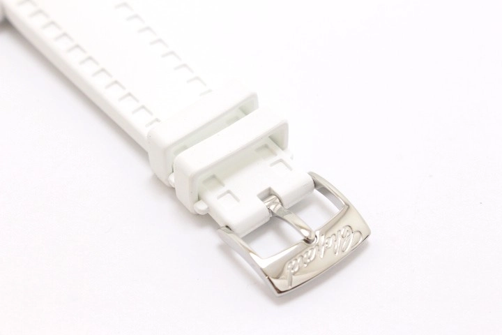 Chopard ショパール ハッピースポーツ ハッピーセラミック 28/8507 セラミック/ステンレススチール ラバーベルト ピンクムービング3Pダイヤモンド文字盤 クォーツ 300本限定 【460】2148103902253