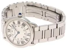 Cartier　カルティエ　時計　ロンドソロSM　W6701004　シルバー文字盤　ステンレススチール　クォーツ　レディース