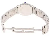 Cartier　カルティエ　時計　ロンドソロSM　W6701004　シルバー文字盤　ステンレススチール　クォーツ　レディース
