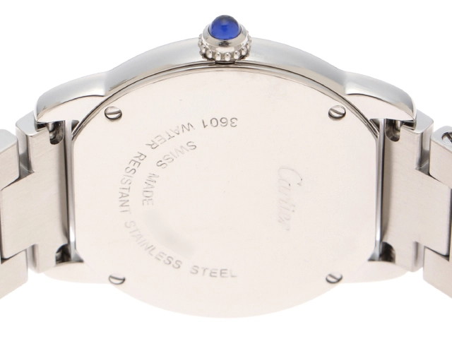 Cartier カルティエ 時計 ロンドソロSM W6701004 シルバー文字盤 ステンレススチール クォーツ レディース