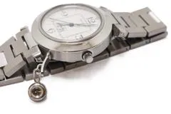 Cartier カルティエ パシャC ビッグデイト W31055M7 SS ステンレススチール ホワイト文字盤 オートマチック 【460】2148103903892