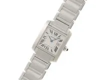 Cartier カルティエ タンクフランセーズMM W51011Q3 SS ステンレス  