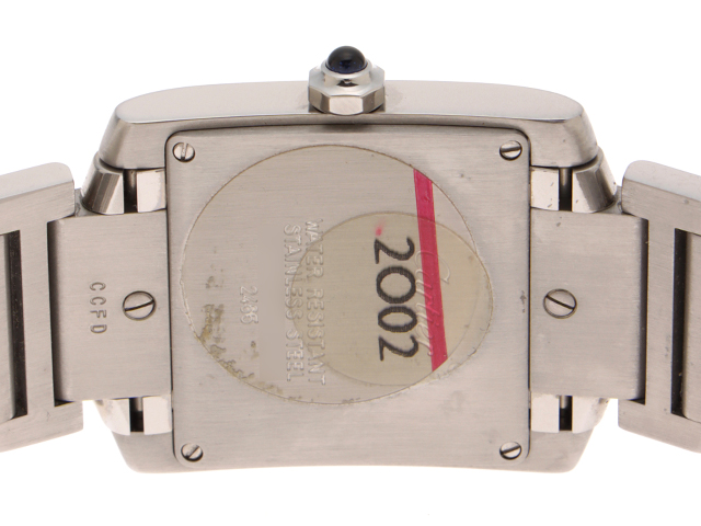 Cartier タンクフランセーズ 腕時計 ステンレススチール CARTIER