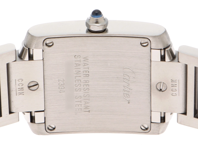 Cartier カルティエ タンクフランセーズ SM W51008Q3 ホワイトローマ SS ステンレススチール クォーツ 【460】2148103903991