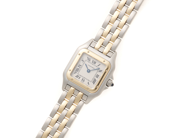 Cartier カルティエ パンテールSM 2ロウ クオーツ レディース