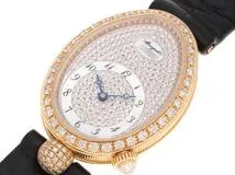 BREGUET ブレゲ 腕時計 2008正規品 クイーン･オブ･ネイプルズ 8928BA/8D/844/DD0D K18イエローゴールド/アリゲーター ダイヤモンドシェル 自動巻き【472】SJ