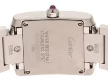 Cartier カルティエ 腕時計 タンクフランセーズSM ピンクシェル SS W51028Q3 クォーツ レディース 2148103904196 【200】