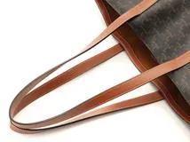 CELINE　セリーヌ　トリオンフ　ミュージアムバッグ　194542　 PVC/レザー　タン(ブラウン)　トートバッグ　2148103904547【207】