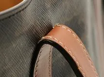 CELINE　セリーヌ　トリオンフ　ミュージアムバッグ　194542　 PVC/レザー　タン(ブラウン)　トートバッグ　2148103904547【207】