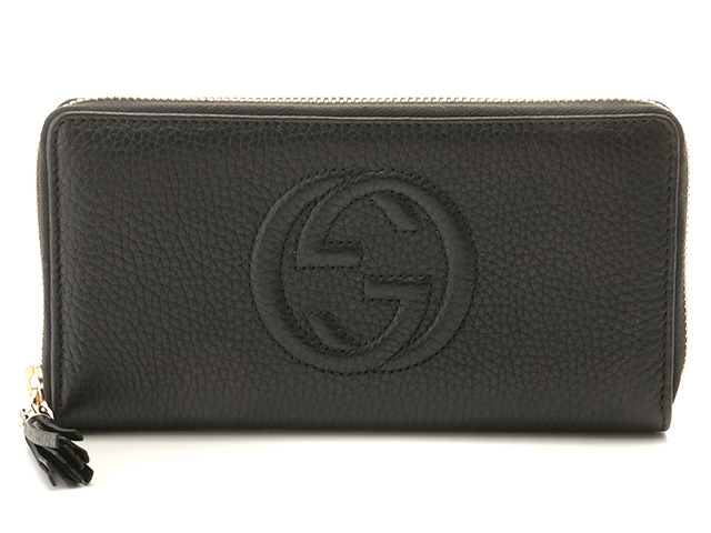 GUCCI グッチ ソーホー ジップアラウンドロングウォレット