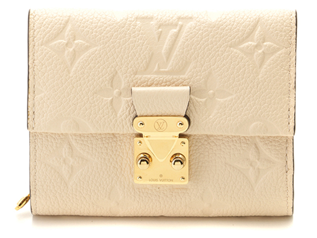 【美品】ルイ・ヴィトン ポルトフォイユ・メティス コンパクト クレームRFID LOUIS VUITTON ルイヴィトン 二つ折り財布 ポルトフォイユ
