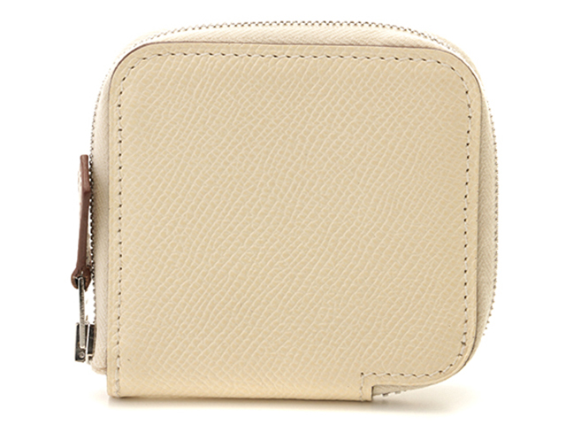 HERMES エルメス アザップ シルクイン コインケース ナタ／SV 【472