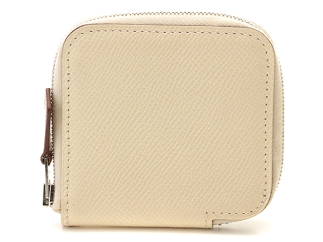 HERMES エルメス アザップ シルクイン コインケース ナタ／SV 【472