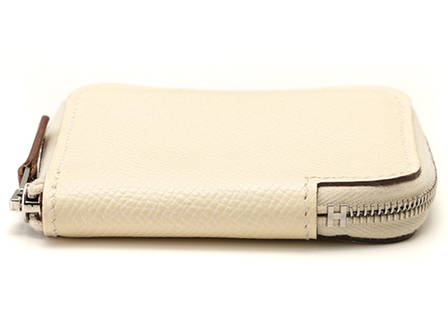 HERMES エルメス アザップ シルクイン コインケース ナタ／SV 【472