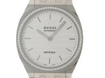 GUCCI　グッチ　GUCCI 25H ウォッチ　自動巻き　メンズ　SS　シルバー　GG727.25.A　【432】　【2148103905421】