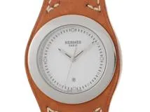 HERMES エルメス 時計 アーネ HA3.410 ホワイト文字盤 ステンレス