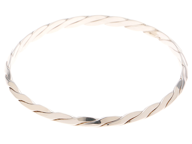 【最終値下げ】ティファニー ナイフエッジ バングル ブレスレット ヴィンテージ TIFFANY＆CO ティファニー ナイフエッジツイスト バングル