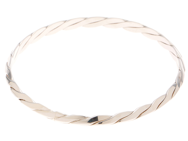 TIFFANY＆CO ティファニー ナイフエッジツイスト バングル
