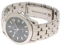 OMEGA オメガ シーマスター 120M ステンレス ブルー文字盤 電池