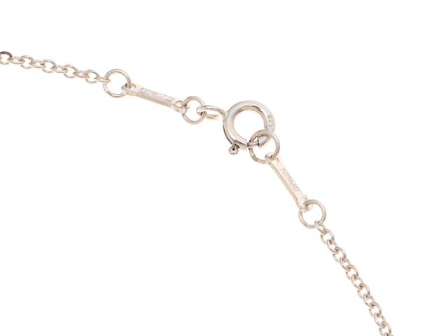 TIFFANY＆CO ティファニー オープンハート ネックレス シルバー/10.4g