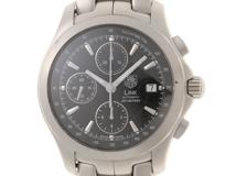 TAG HEUER　タグ・ホイヤー　リンク　CJF2110.BA0576　ステンレス　ブラック文字盤　男性用自動巻時計【473】