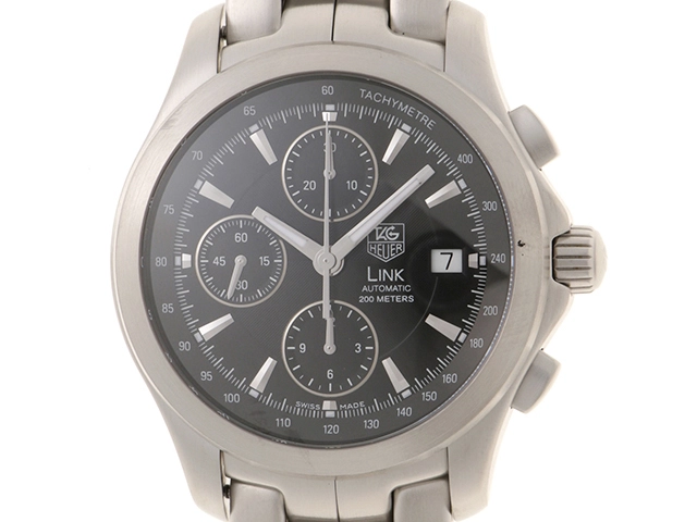 TAG HEUER タグ・ホイヤー リンク CJF2110.BA0576 ステンレス ブラック  