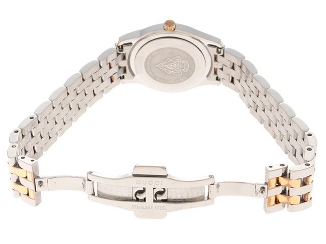GUCCI グッチ Gクラス 5500L シェル文字盤 11Pダイヤモンド