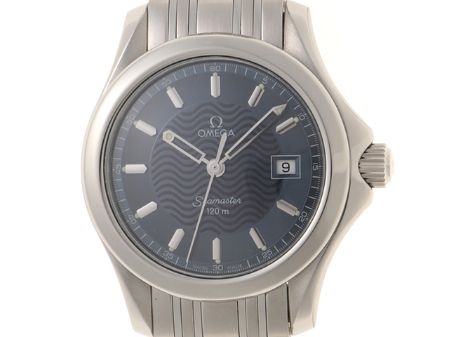 OMEGA　オメガ シーマスター 120M レディース OMEGA】オメガ『シーマスター 120m 11P＆ベゼルダイヤ』2185.15