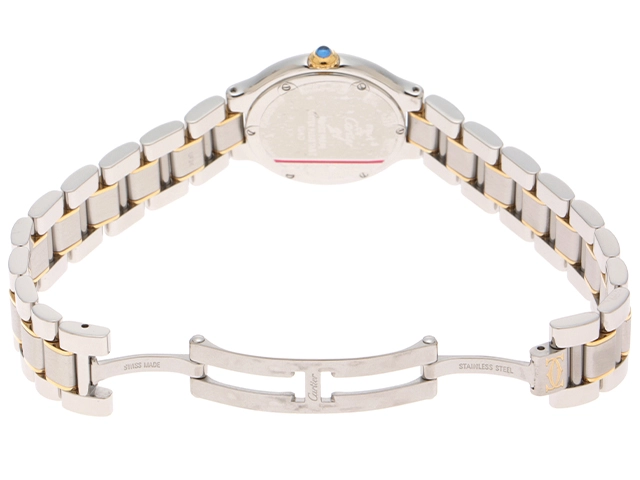 CARTIER カルティエ マスト21SM クォーツ レディース シルバー文字盤 W10073R6【431】2148103906954