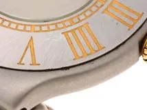 Cartier カルティエ マスト21 ヴァンティアン 83090171 YG/SS イエローゴールド/ステンレススチール アイボリー文字盤  クォーツ 【460】2148103907005