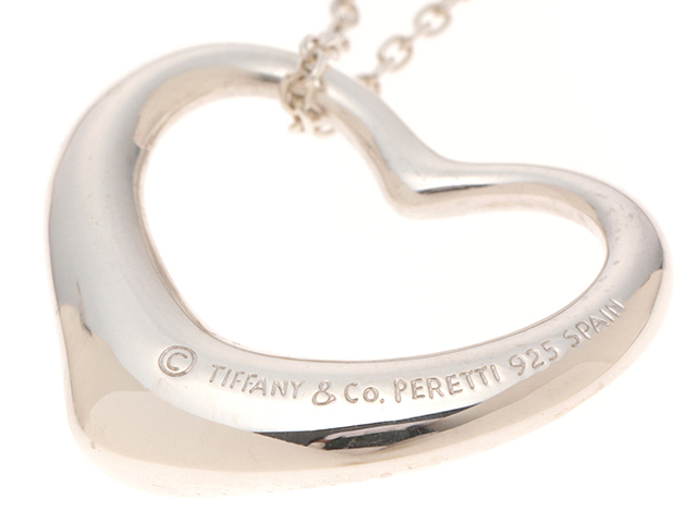TIFFANY＆CO ティファニー ネックレス オープンハート NC シルバ