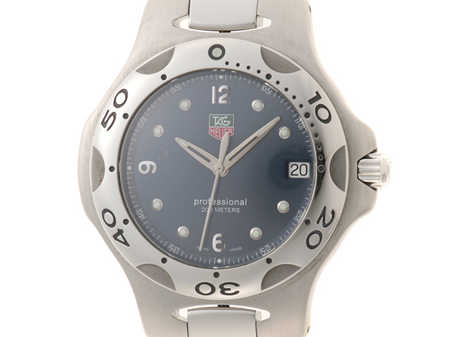 タグホイヤー キリウム メンズ CL1112 青文字盤 TAG HEUER タグホイヤー キリウム WL1113-0 SS ステンレススチール